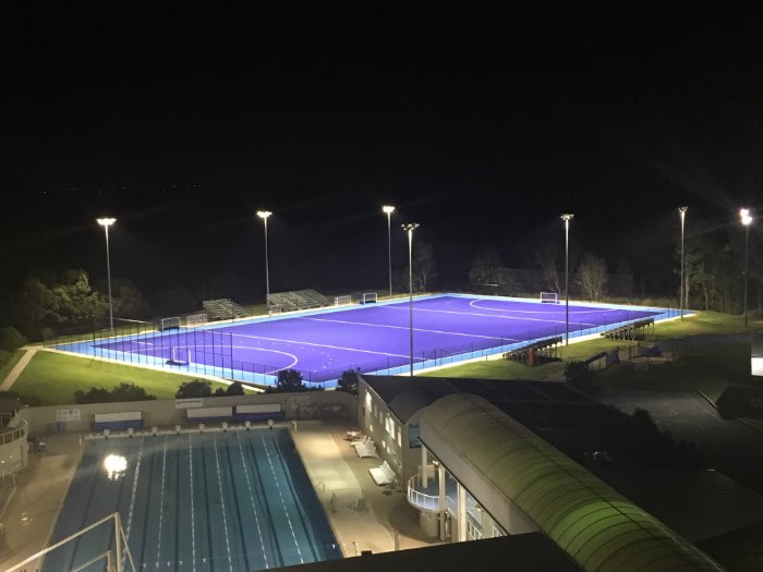 Runaway bay netball court lighting
