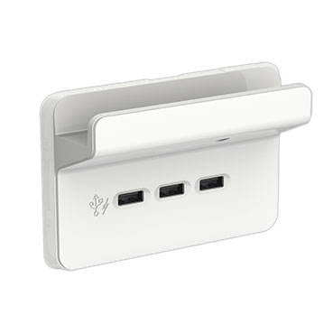 Clipsal USB Charger with shelf